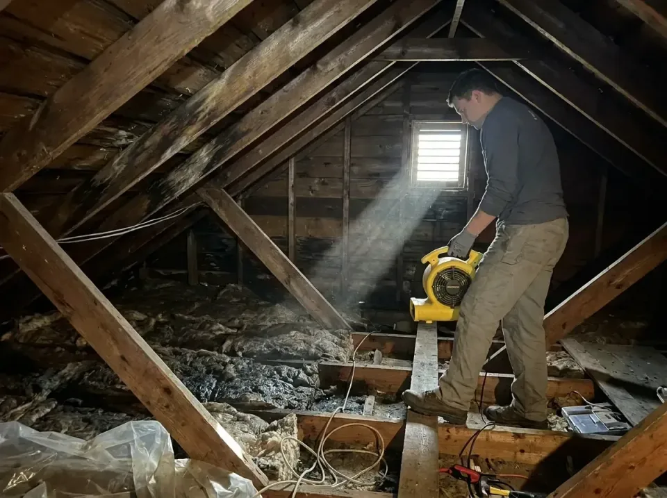 attic-water-damage-drying-proc-007 — frequently asked questions, Emergency Water Extraction & 24/7 Flood Response in Rocky P…